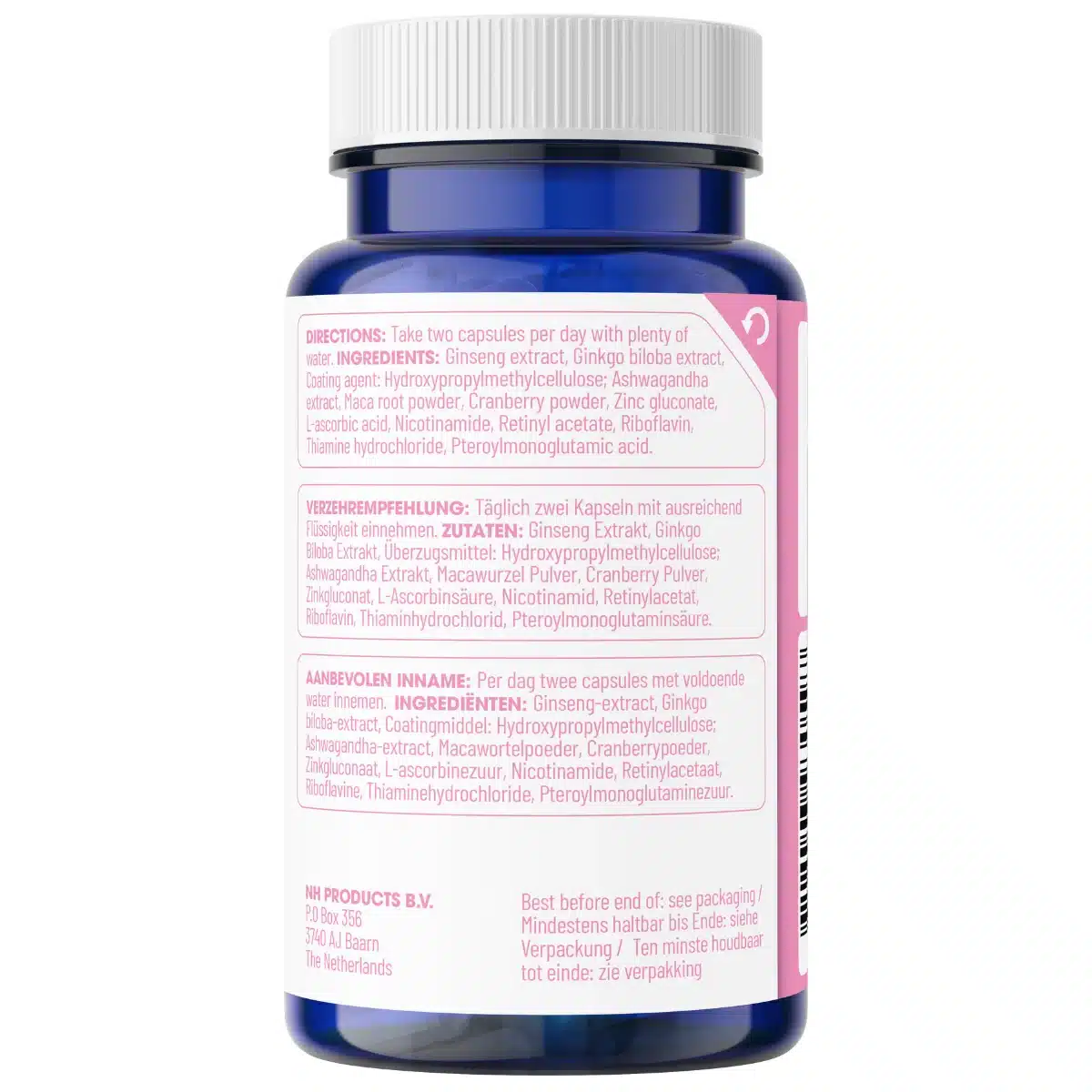 Marxill Female Formula achterkant
